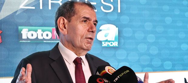 Turkuvaz Medya Spor Zirvesi’nde "Yılın Başkanı" ödülü Galatasaray Spor Kulübü Başkanı Dursun Aydın Özbek'e verildi