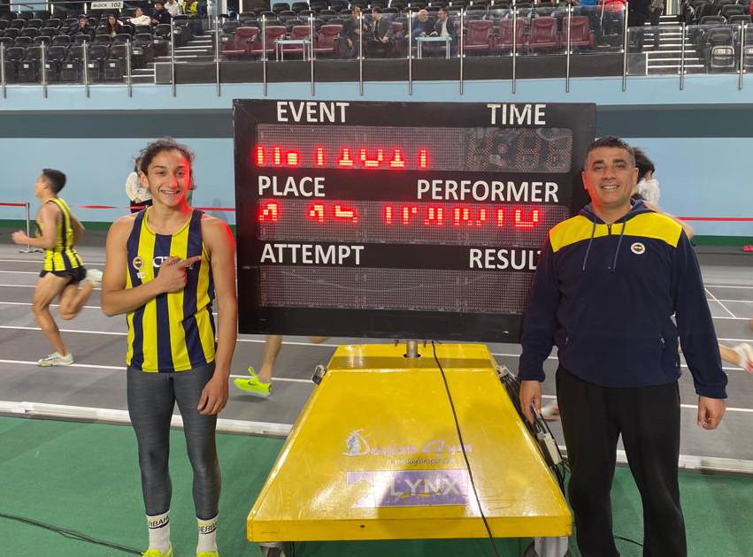 Fenerbahçeli Atletler, U20 Salon Şampiyonası’nın ilk gününü rekorlarla tamamladı